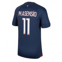 Fotballdrakt Herre Paris Saint-Germain Marco Asensio #11 Hjemmedrakt 2023-24 Kortermet